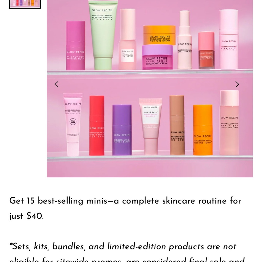 Glow Recipe Vibrant Skincare Mini Collection